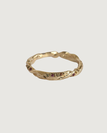 CLAIR ORGANIC MULTI GEM STONE 18K GOLD PVD PLATED - STUDIO JO STORE